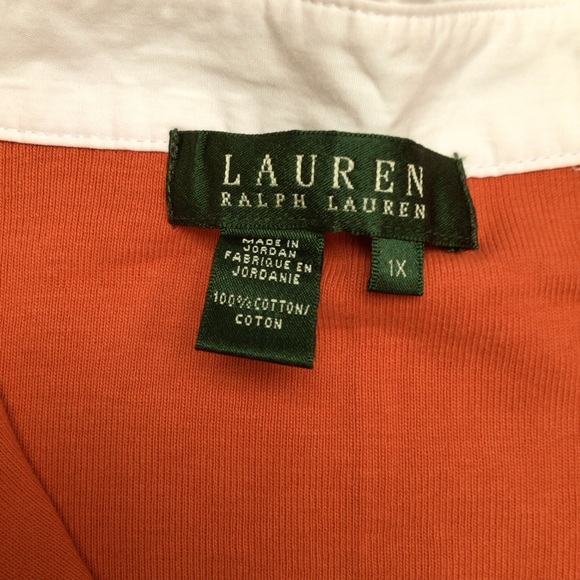 Ralph Lauren ladies collared top. EUC. - Picture 3 of 5